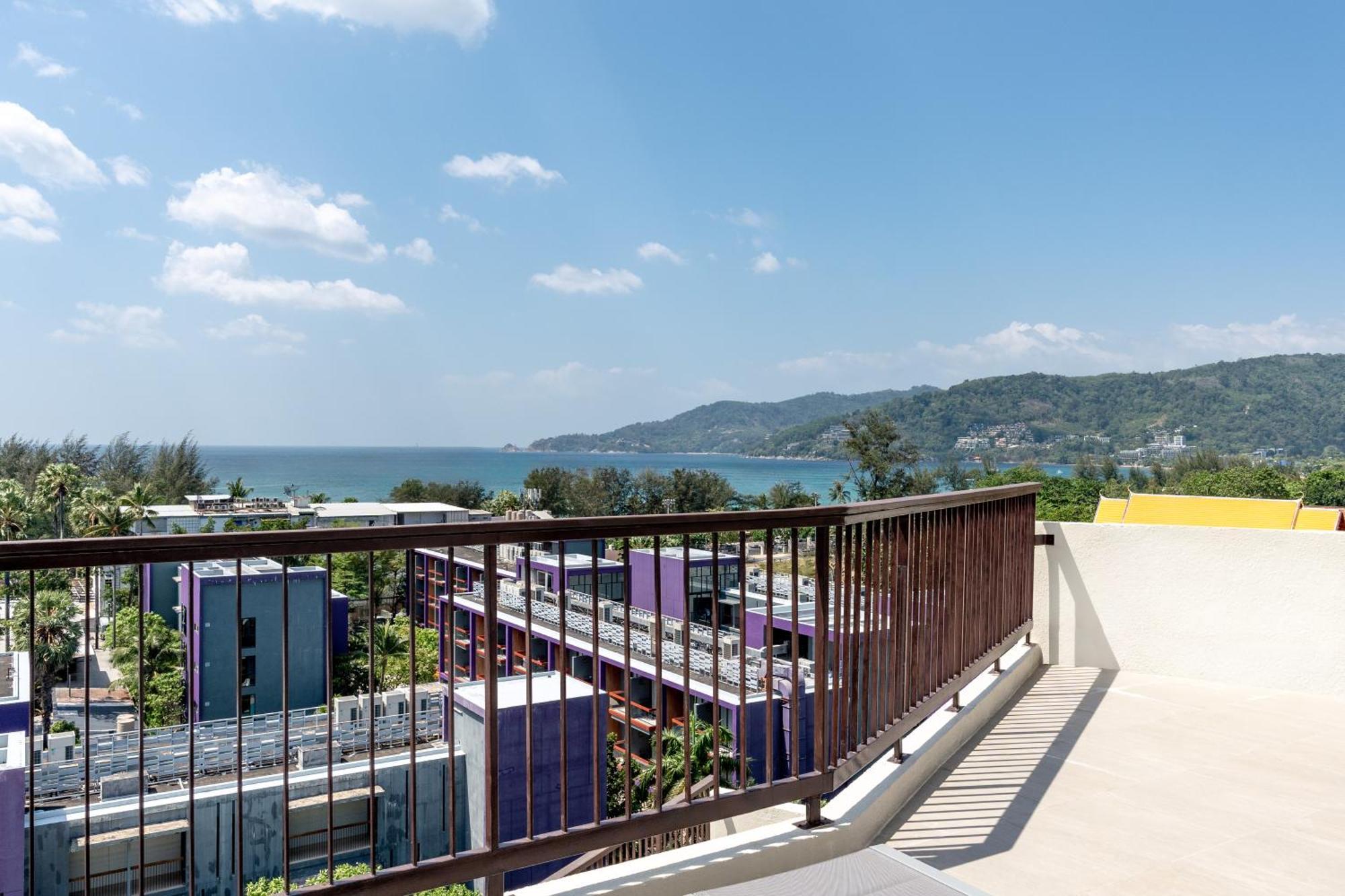 Andaman Embrace Patong, Phuket Hotel Exterior foto View of the Gulf of Thailand from the rooftop of the hotel